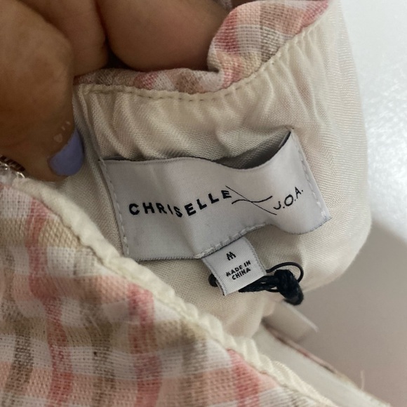 Chriselle x J.O.A. Tiered Sleeve Minidress medium - Picture 5 of 6